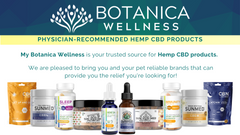 my botanica wellness homepage CBD banner